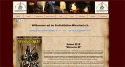 Desktop Screenshot of freilichtbuehne-moerschied-ev.de