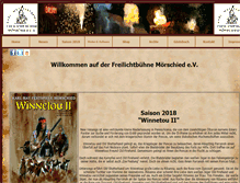 Tablet Screenshot of freilichtbuehne-moerschied-ev.de